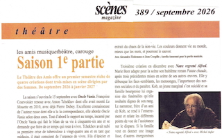 SCÈNES MAGAZINE